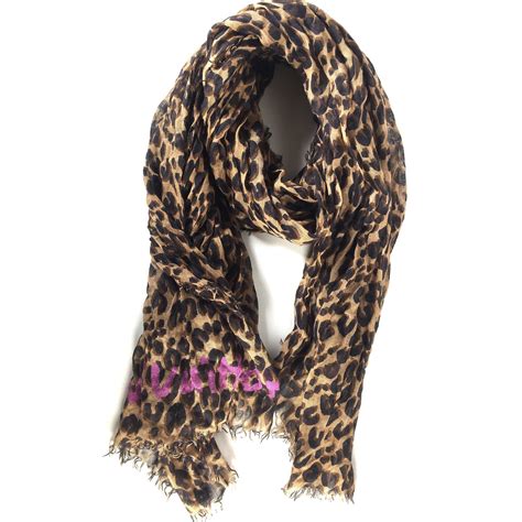 leopard louis vuitton scarf|Louis Vuitton red scarf.